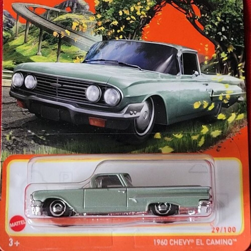 2022 MATCHBOX, 1960 CHEVY EL CAMINO, MINT IN THE PACKAGE!!!